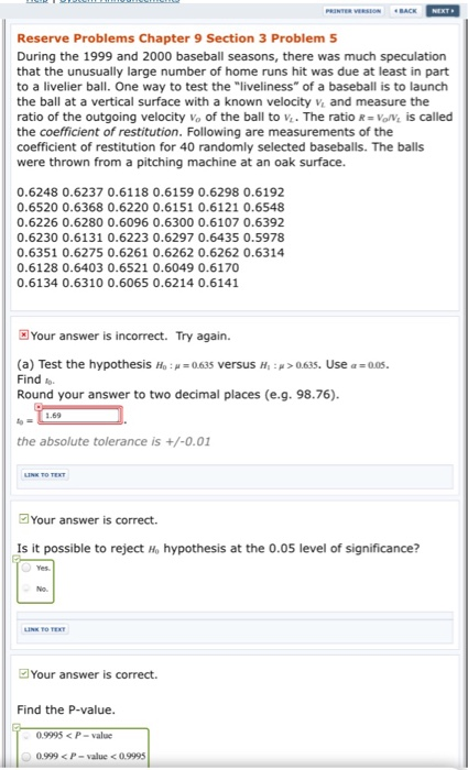 Solved Reserve Problems Chapter 9 Section 3 Problem S During | Chegg.com