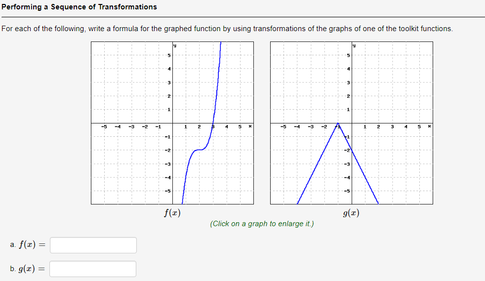 Solved Performing a Sequence of Transformations For each of | Chegg.com