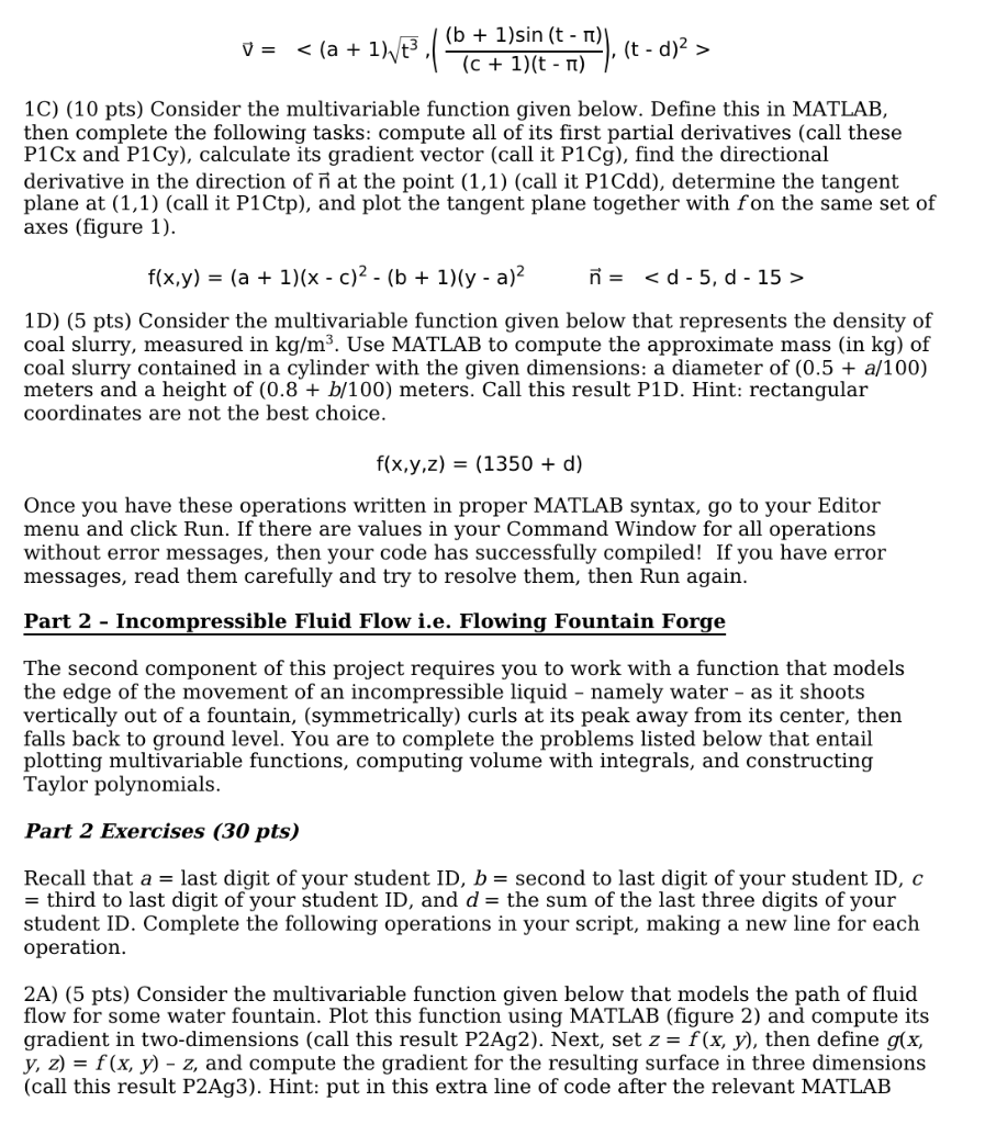 Solved I need help with all of Part 1 and Part 2! A= 3, B=5, | Chegg.com