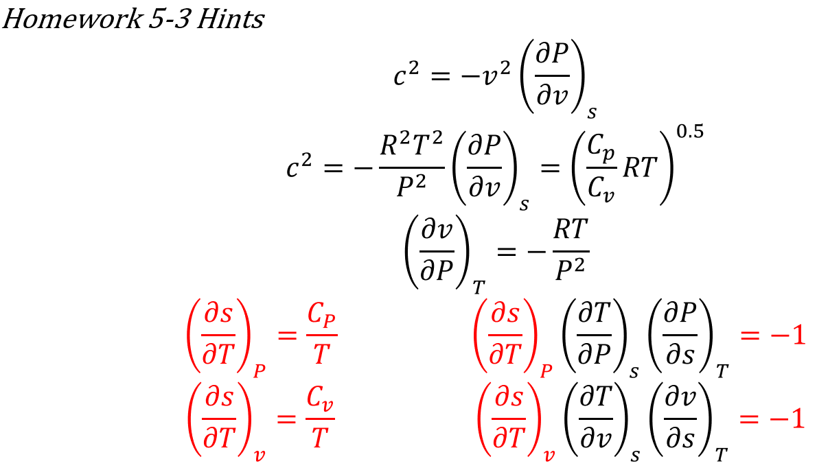 Solved 3. If the speed of sound is given by the following | Chegg.com