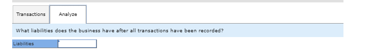 Solved I am only having trouble to determine the liability | Chegg.com