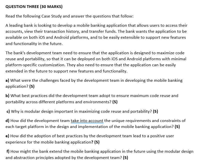 Solved Read the following Case Study and answer the | Chegg.com