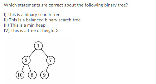 Solved Which statements are correct about the following | Chegg.com