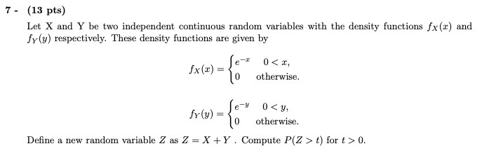 Solved = 0 T) For T > 0. | Chegg.com