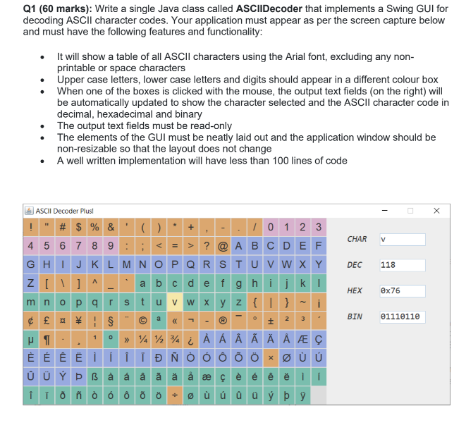 Q1 60 Marks Write A Single Java Class Called As Chegg Com