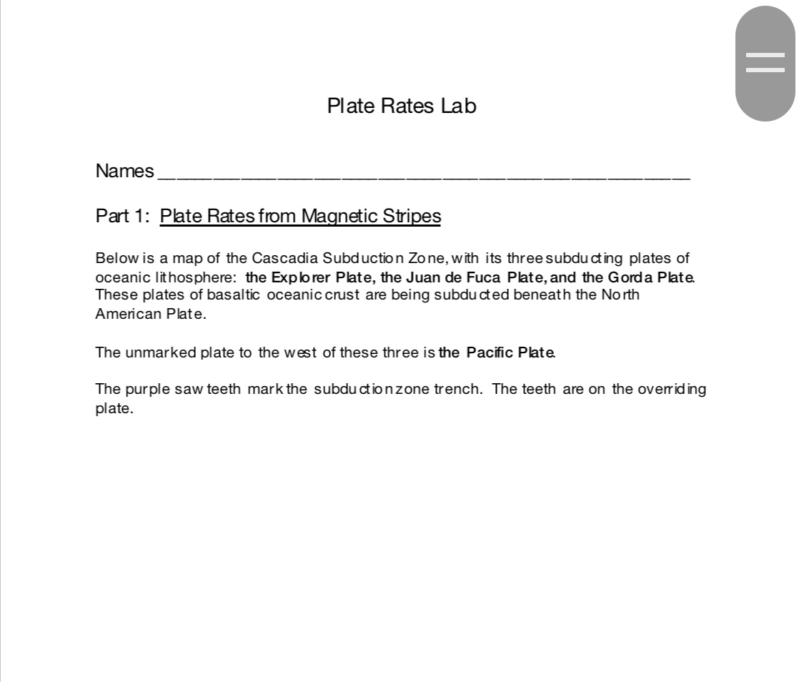 Solved = Plate Rates Lab Names Part 1 Plate Rates from