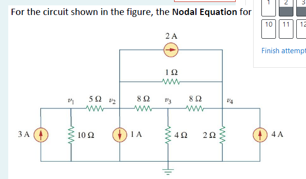 Solved For the circuit shown in the figure, the value of the | Chegg.com