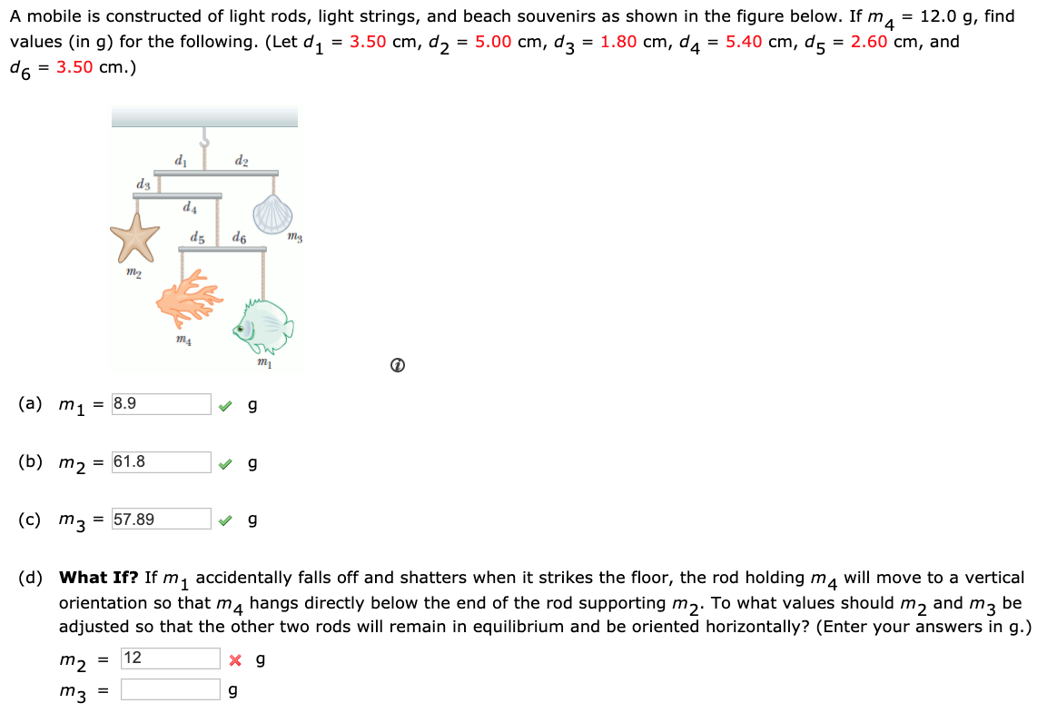 solved-a-mobile-is-constructed-of-light-rods-light-strings-chegg