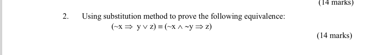 Solved Using Substitution Method To Prove The Following