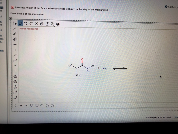 Solved Incorrect. Which of the four mechanistic steps is | Chegg.com