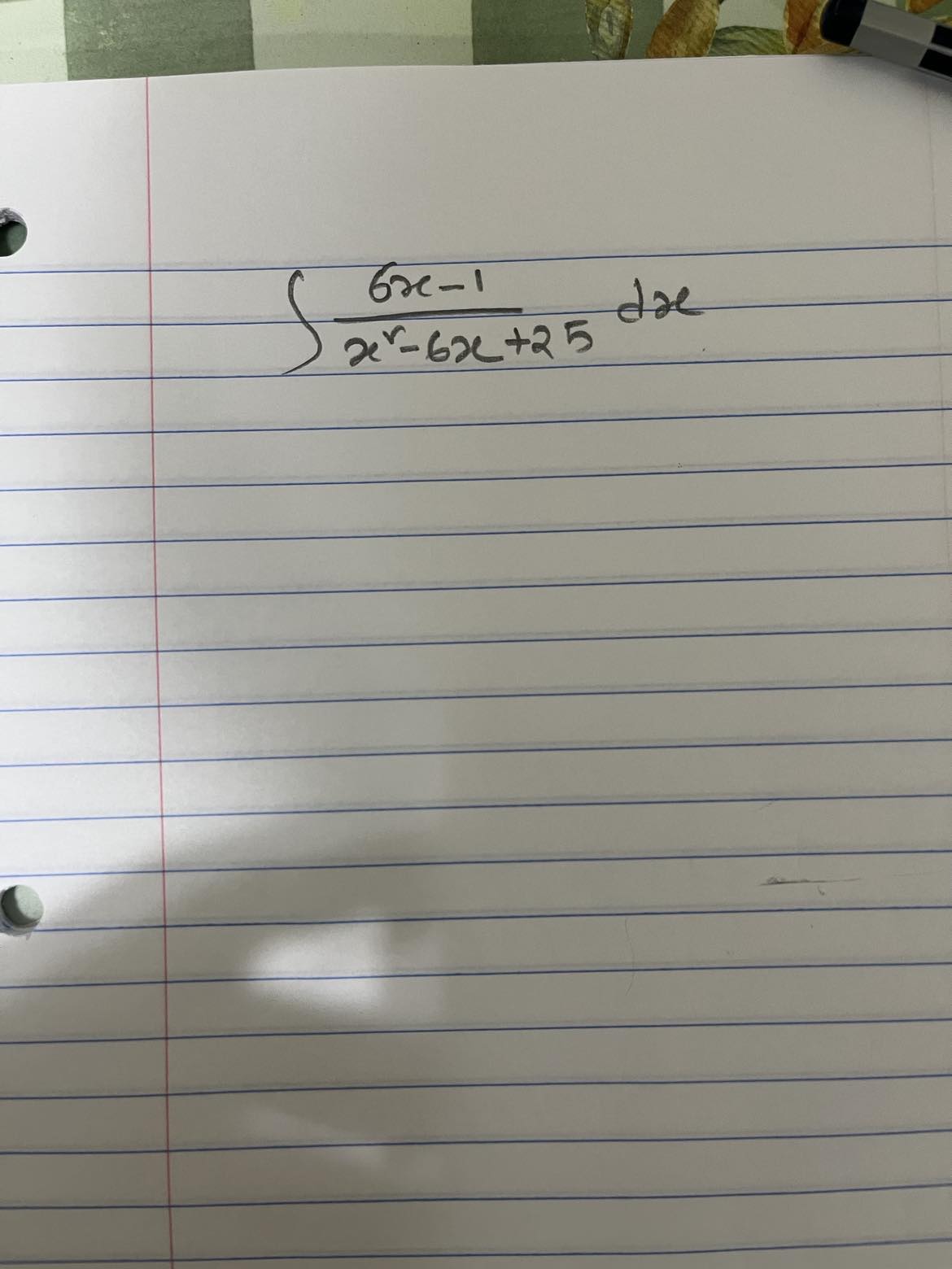10x 1 6 2x 1 )- 25
