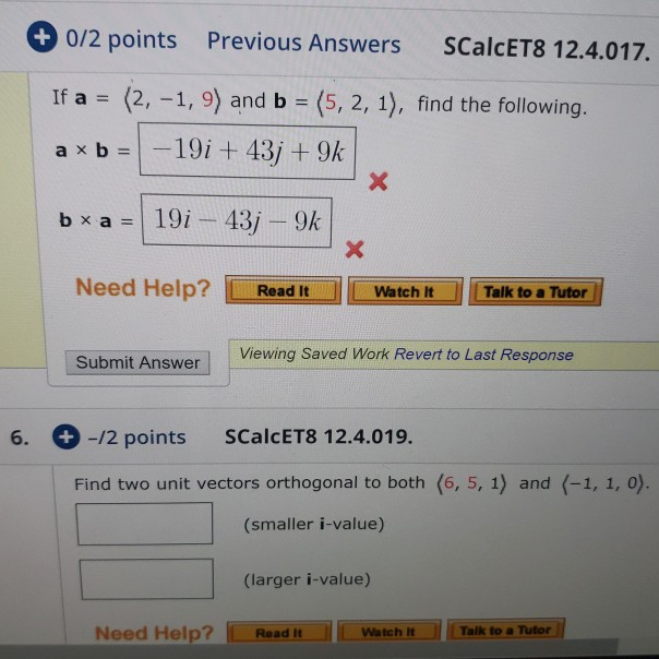 Solved I have tried this a couple of times and I don't | Chegg.com
