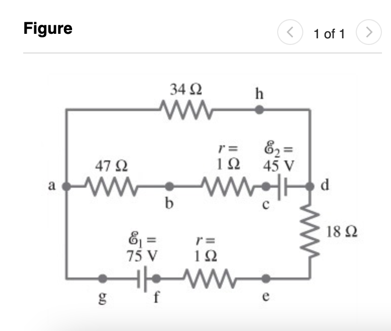 Solved What is the potential difference between points a and | Chegg.com