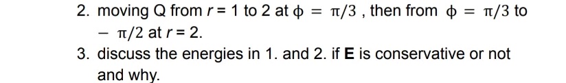 Solved Calculate the energy expended in moving a point | Chegg.com