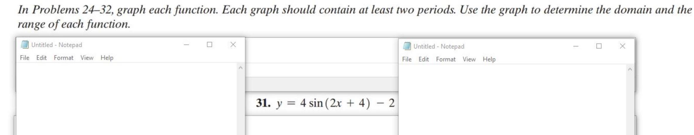Solved In Problems 24–32, graph each function. Each graph | Chegg.com