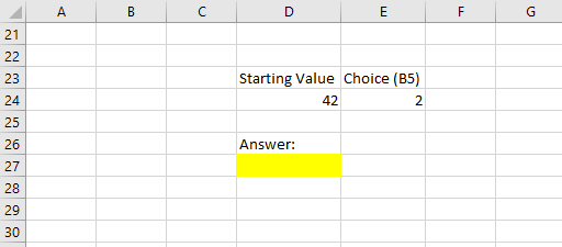 Solved Why are my calculations not displaying in cell D27? | Chegg.com