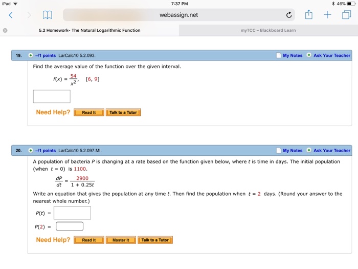 How to find answers for homework blackboard