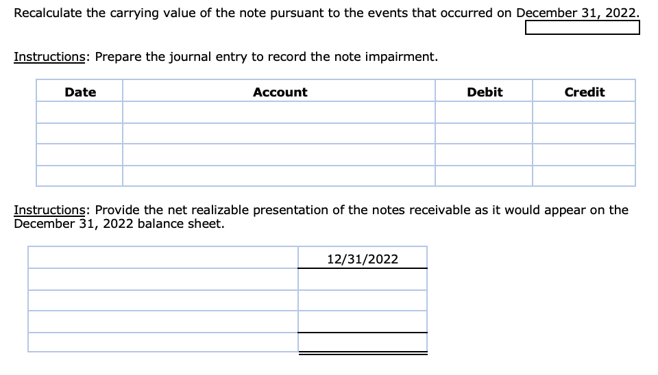 Solved Exercise 726 Zerointerest notes receivable,