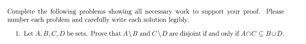 Solved Complete the following problems showing all necessary | Chegg.com