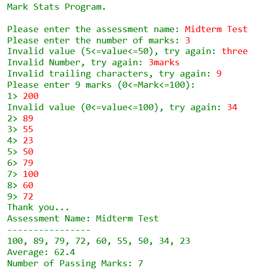 Solved How Do You Check If The Input Does Not Contain Any Chegg Com