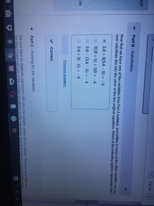 Solved Part A and B are already answered. They just have to | Chegg.com