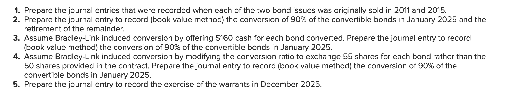 Solved Bradley-Link's December 31, 2024, balance sheet | Chegg.com