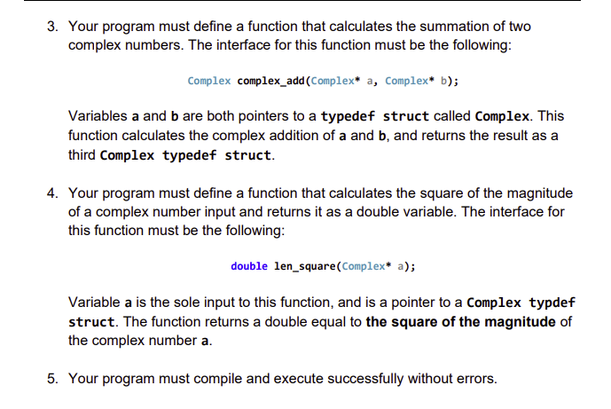 Solved Write A Single C Program Named Lab8c That 0835