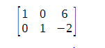 Solved Given the following augmented matrix, finish solving | Chegg.com