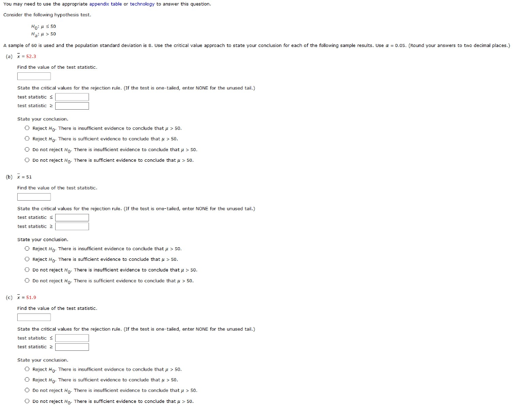 Solved You may need to use the appropriate appendix table or | Chegg.com