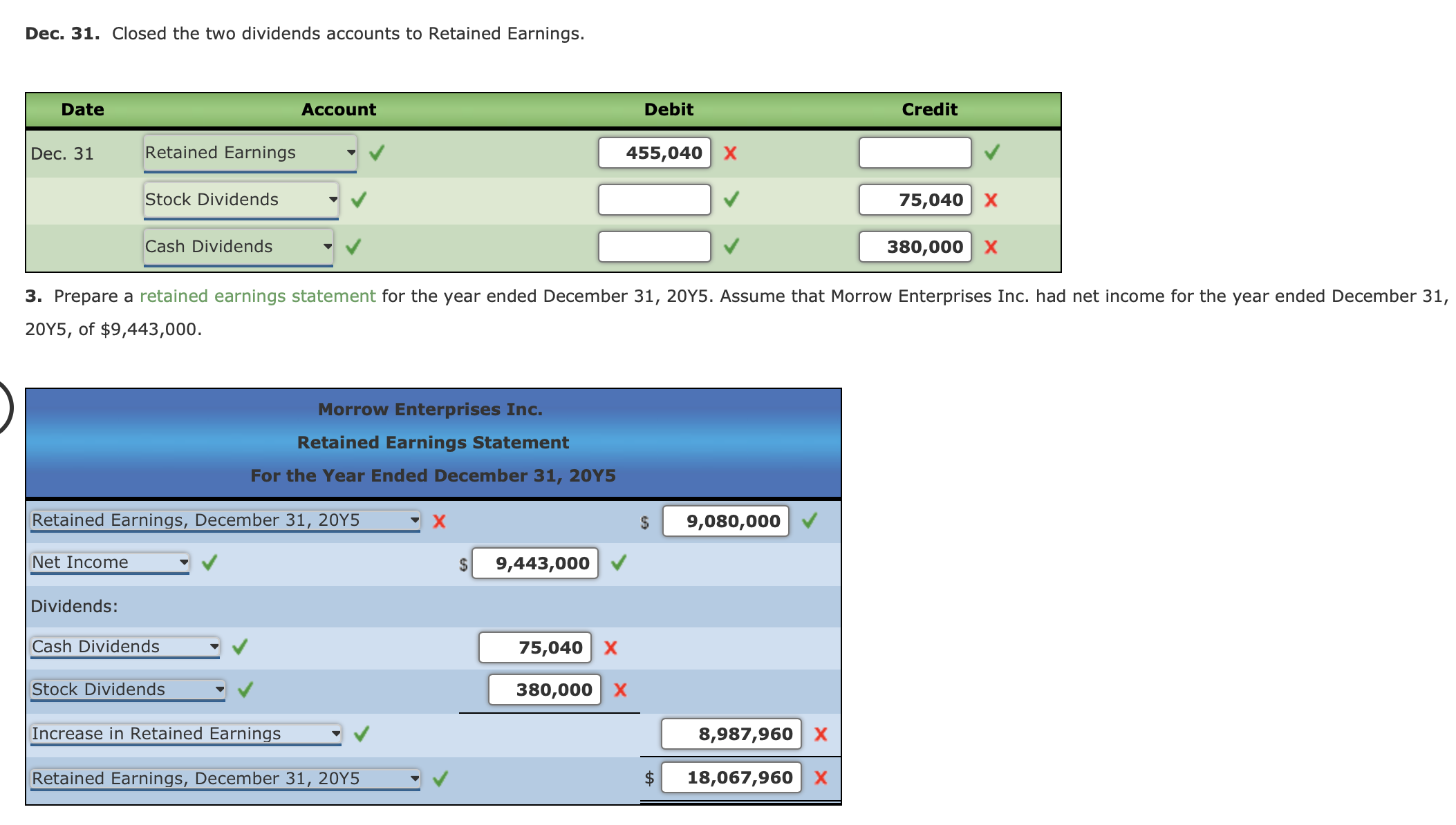 solved-entries-for-selected-corporate-transactions-morrow-chegg