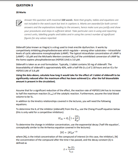 QUESTION 3 20 Marks Answer this question with maximal | Chegg.com
