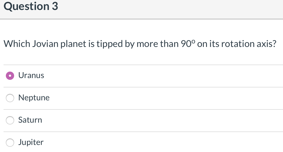 Solved Question 1 5 Pts Which Two Planets In The Solar Sy