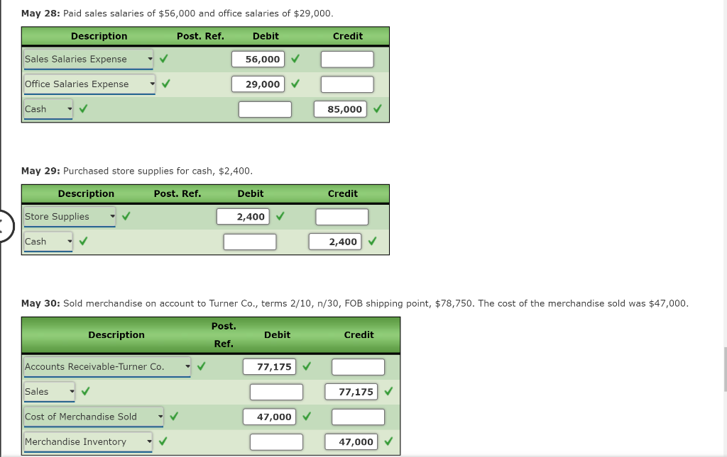 Solved Comprehensive Problem 2 Part 1 and Part 2: Palisade | Chegg.com