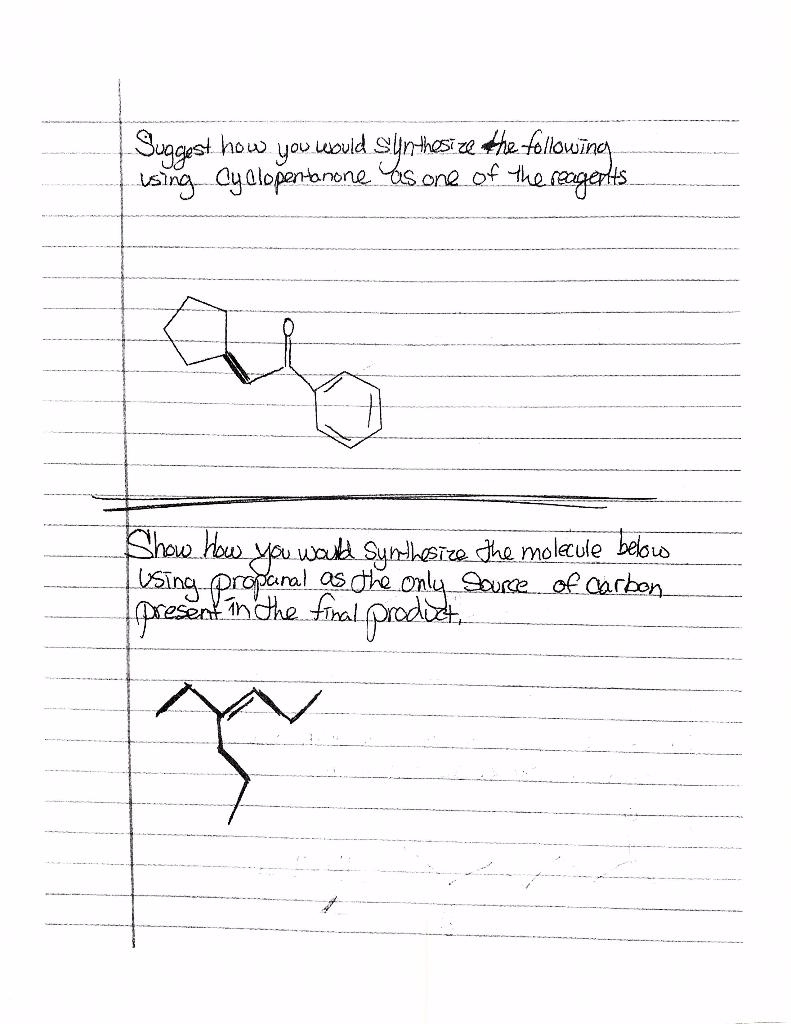 Solved Explain In Details How You Would Synthesize The Chegg Com