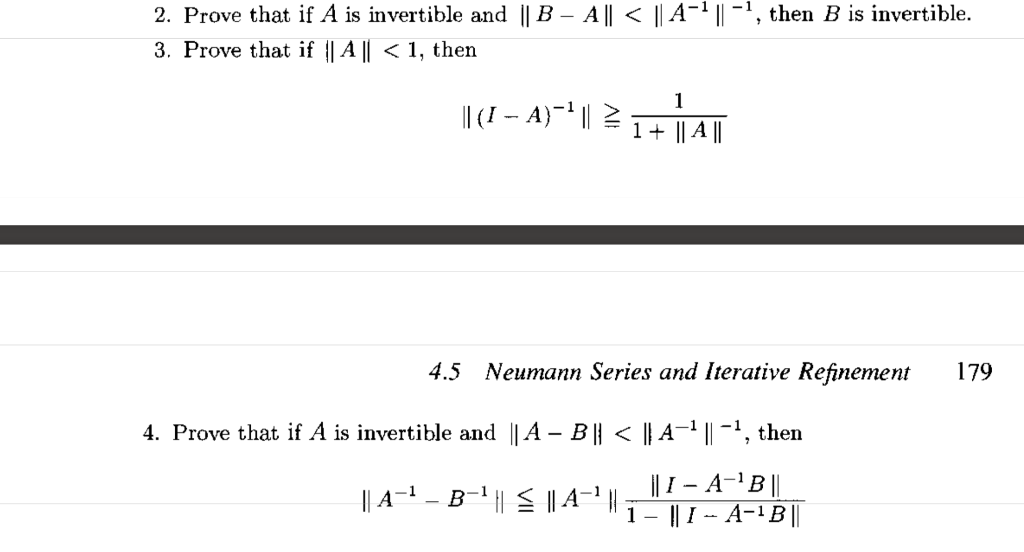 Solved 2. Prove That If A Is Invertible And || B - A