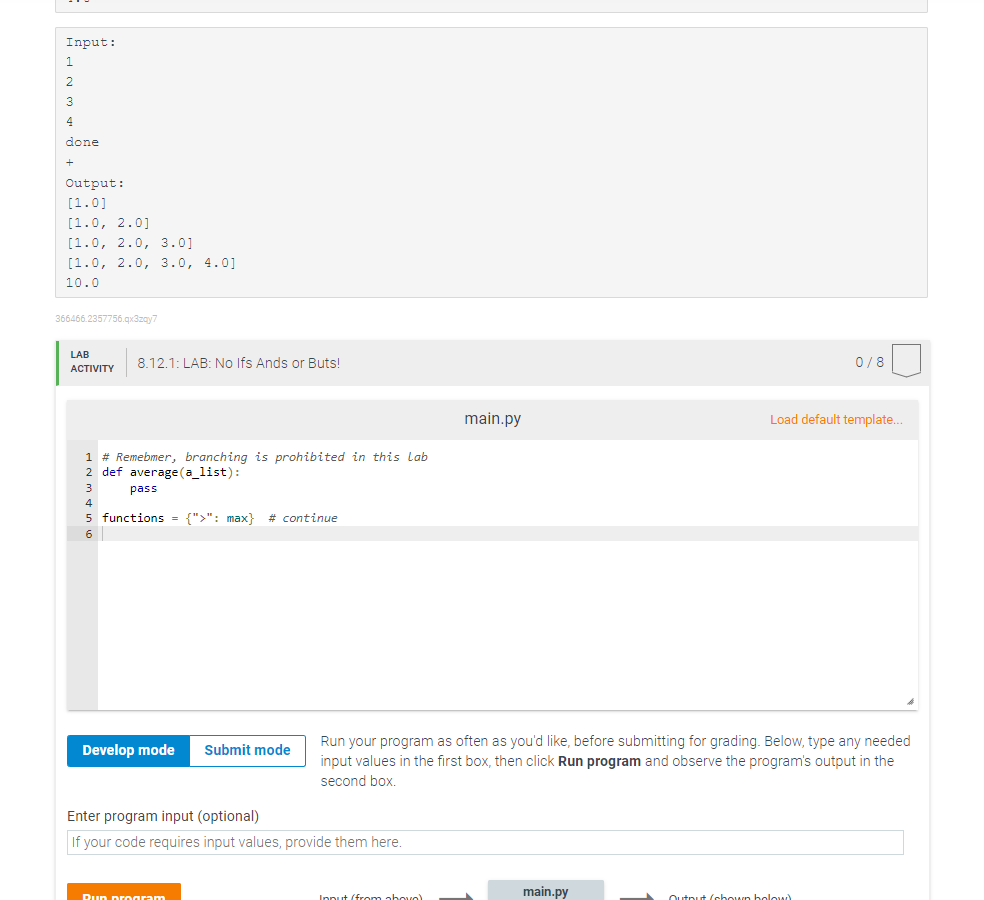 Solved In python please. Please work with the template, | Chegg.com