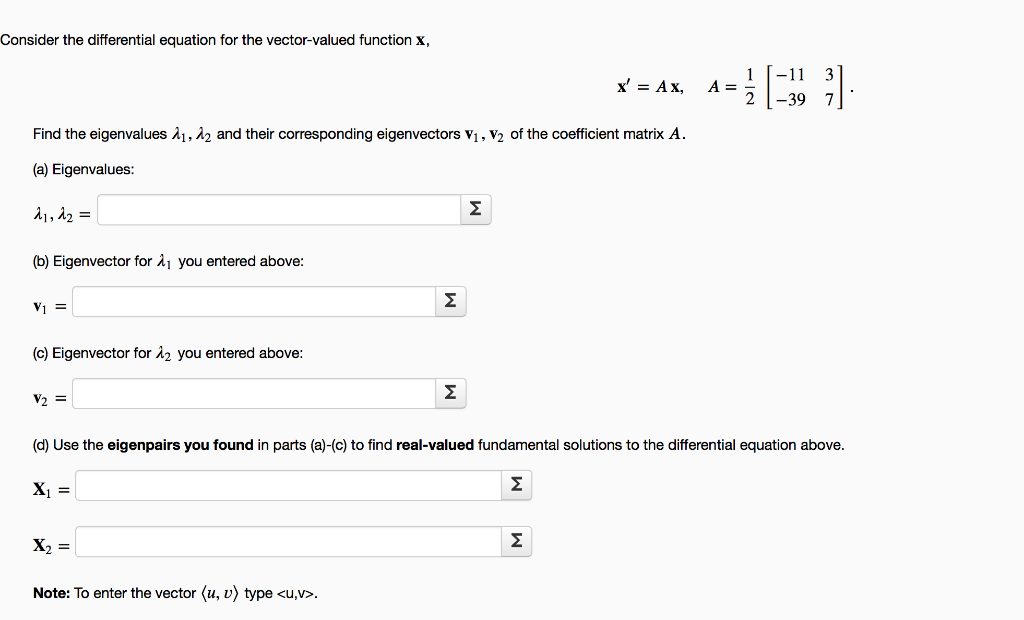 Solved Consider the differential equation for the | Chegg.com