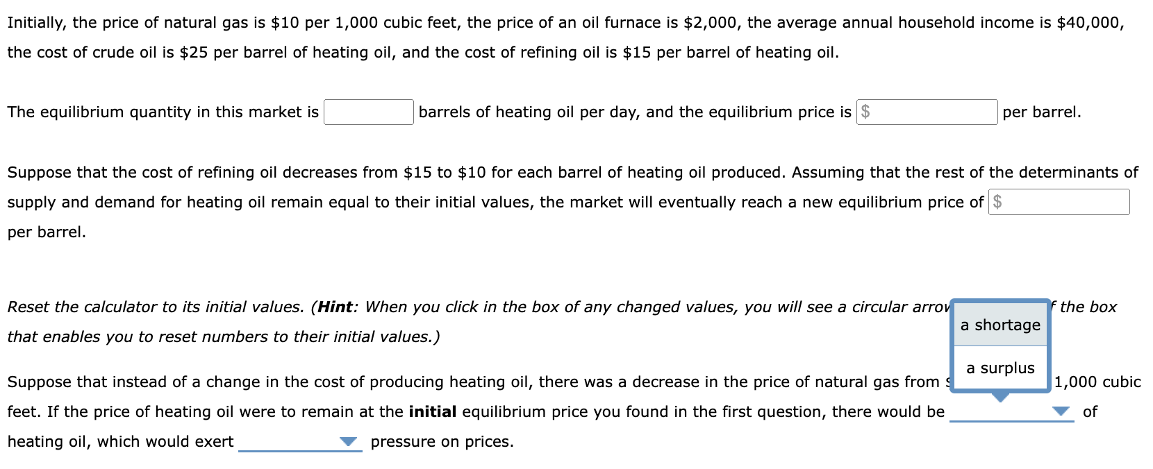 Solved 10. Understandingchanges in equilibrium price and