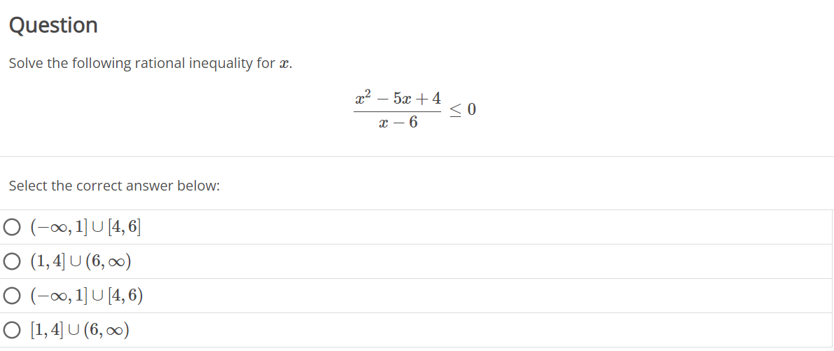 Solved Q.6. Select the correct answer for the following