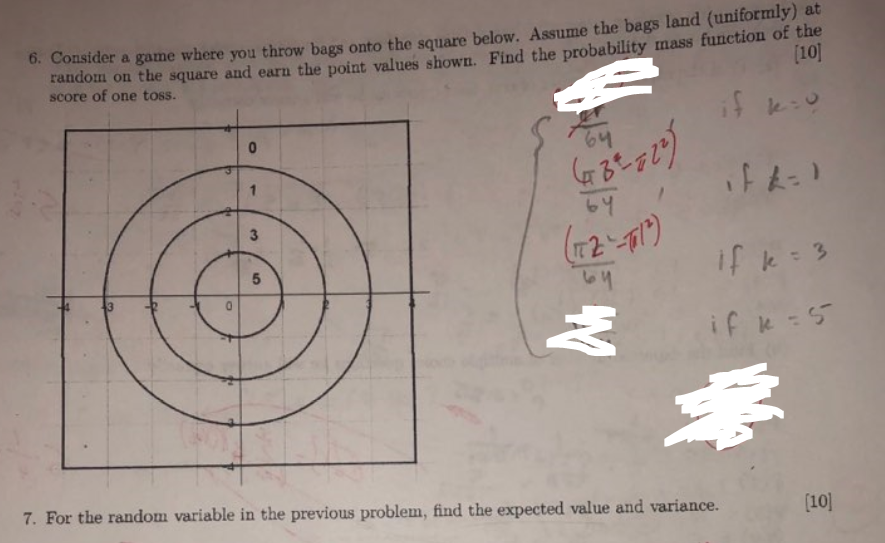Solved random on the square and earn the point values shown. | Chegg.com
