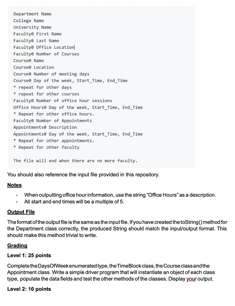 Solved Introduction This program will require you to create | Chegg.com
