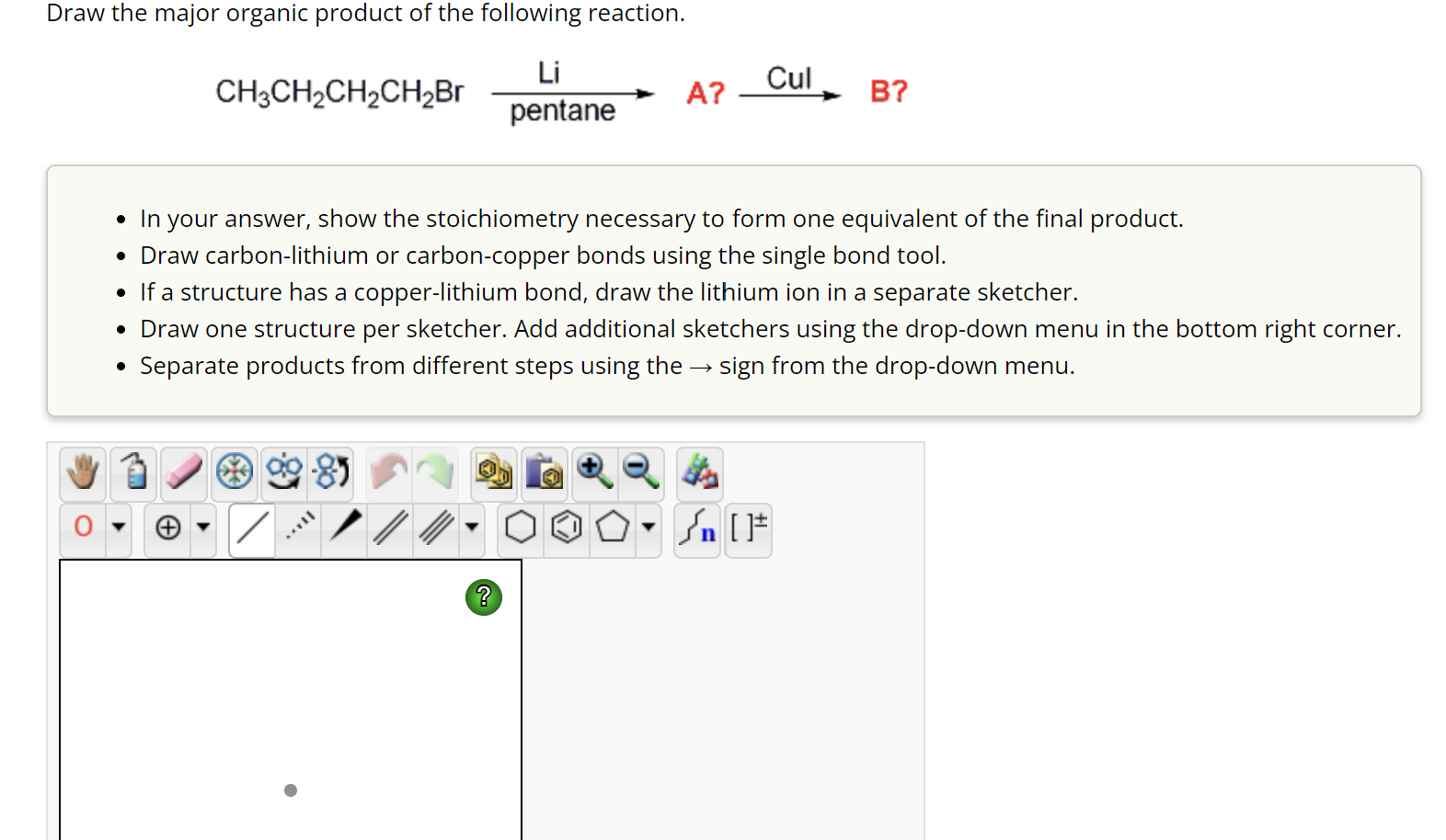 Solved Draw The Major Organic Product Of The Following | Chegg.com