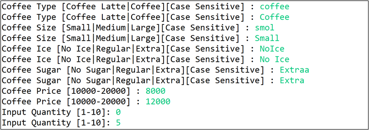 Solved USING JAVA PROGRAMMING LANGUAGE FeSt Coffee | Chegg.com