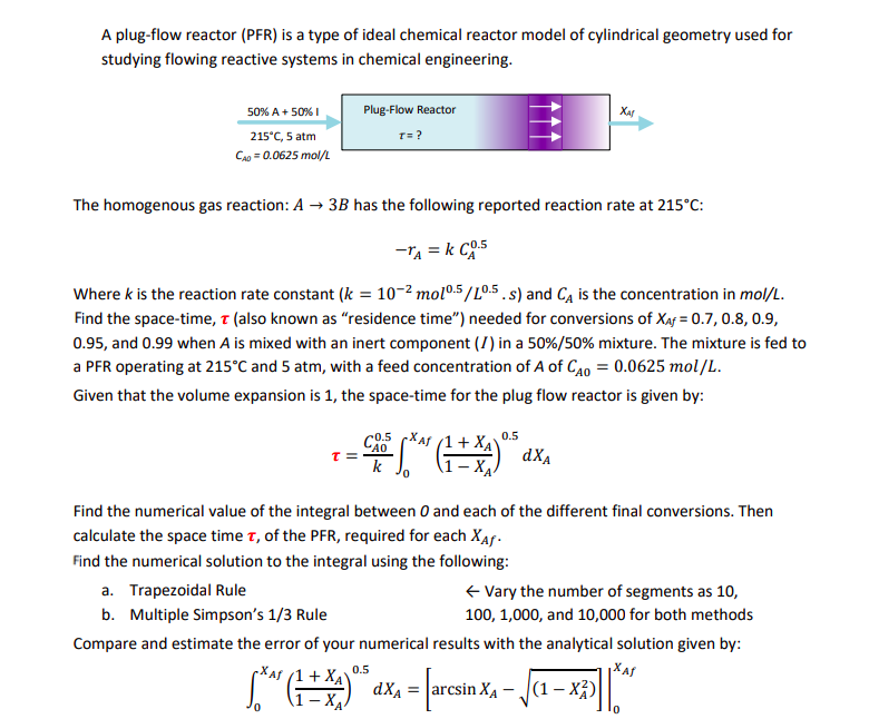 a-plug-flow-reactor-pfr-is-a-type-of-ideal-chemical-chegg