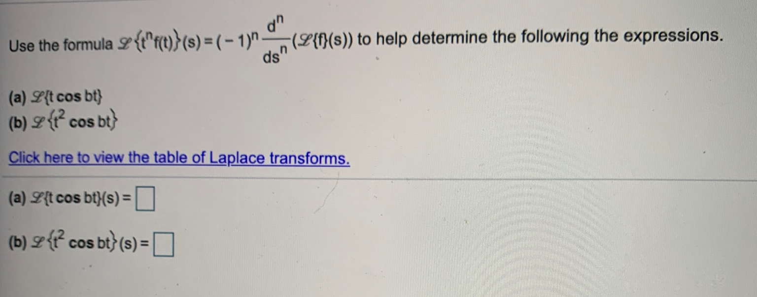 Solved Use The Formula T F T S 1 N L F S Chegg Com