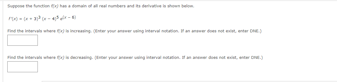 Solved Suppose the function f(x) has a domain of all real | Chegg.com
