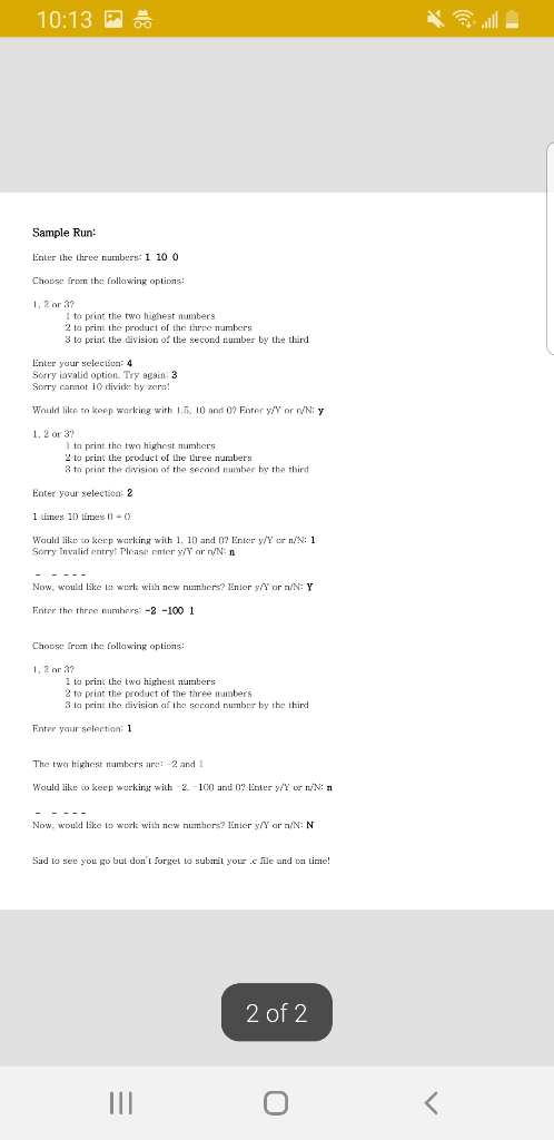 Solved my code is not running, as supposed to, the code | Chegg.com