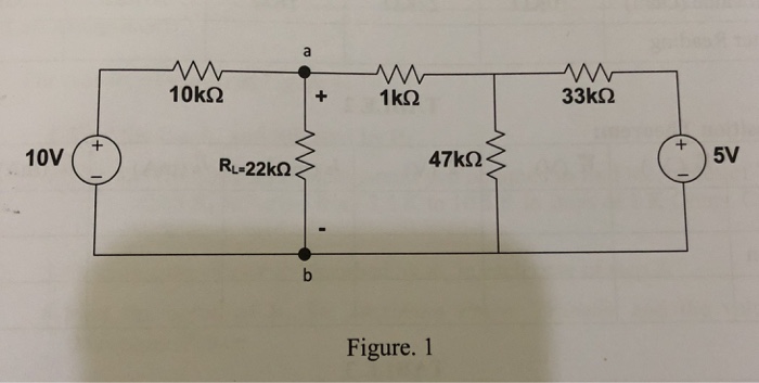 Solved For the circuit shown in Figure 1: 1. Find the | Chegg.com