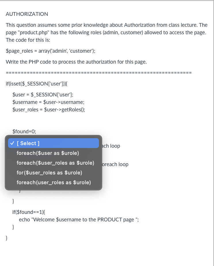 Solved AUTHORIZATION This Question Assumes Some Prior | Chegg.com