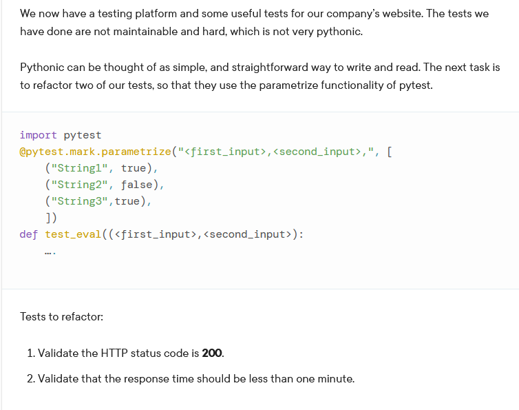 Solved Scenario REST APIs are ubiquitous, and Python is the | Chegg.com